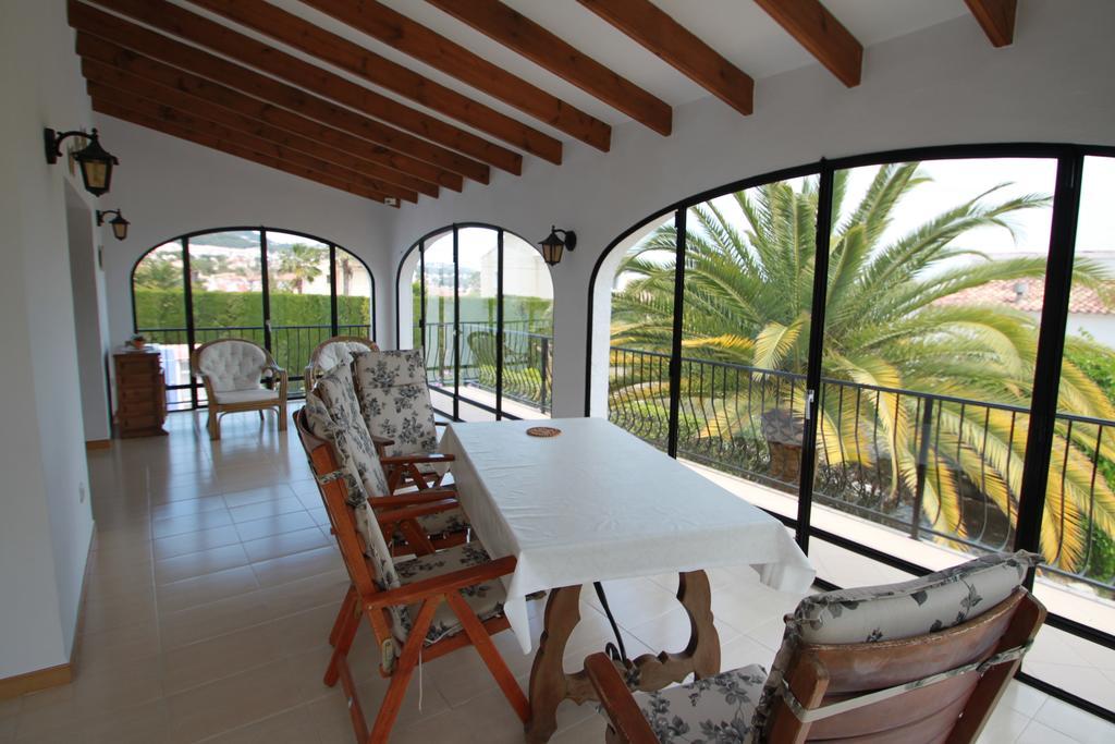Sara - Sea View Villa With Private Pool In Calpe Værelse billede
